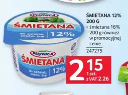 Selgros Śmietana Piątnica 12% oferta