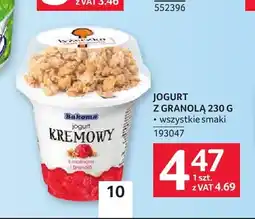 Selgros Jogurt kremowy z granolą Bakoma oferta