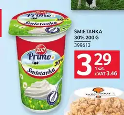 Selgros Śmietanka Zott Primo 30% oferta