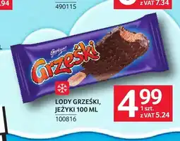Selgros Lody Grześki oferta