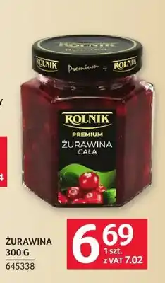 Selgros Żurawina cała Rolnik oferta