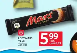 Selgros Lody Mars oferta