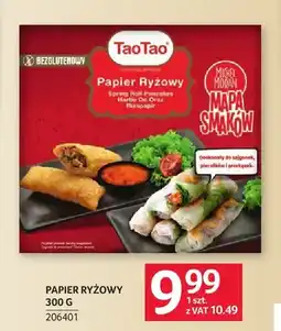 Selgros Papier ryżowy TaoTao oferta