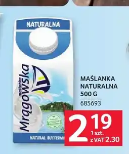 Selgros Maślanka naturalna Mrągowska oferta