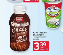 Selgros Napój mleczny Müllermilch Shake oferta