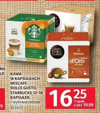 Selgros Kawa w kapsułkach Nescafe Dolce Gusto oferta