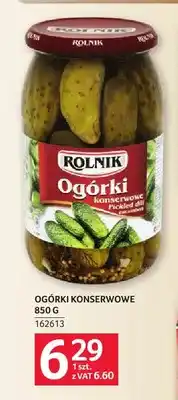Selgros Ogórki konserwowe Rolnik oferta