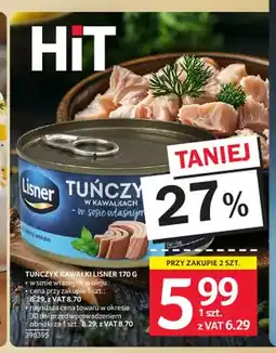 Selgros Tuńczyk kawałki Lisner w sosie własnym oferta