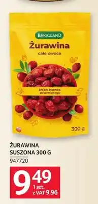 Selgros Żurawina suszona Bakalland oferta