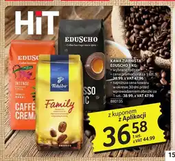 Selgros Kawa ziarnista Eduscho Caffe Crema Intense oferta