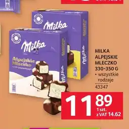 Selgros Milka Alpejskie Mleczko oferta