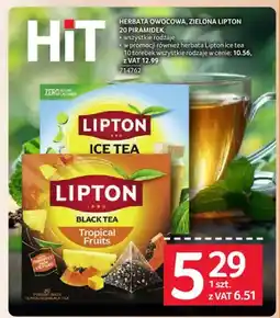 Selgros Herbata zielona Lipton oferta