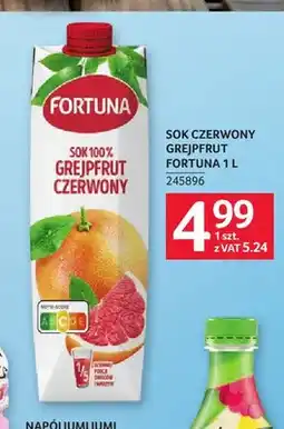 Selgros Sok czerwony grejpfrut Fortuna oferta