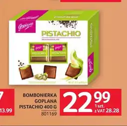 Selgros Bombonierka Goplana Pistachio oferta