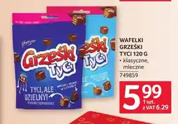Selgros Wafelki Grześki Tyci oferta