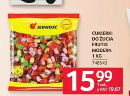 Selgros Cukierki do żucia Jedność Frutix Modern oferta