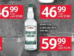 Selgros Spirytus Lubelski 95% oferta