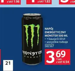 Selgros Napój energetyczny Monster oferta