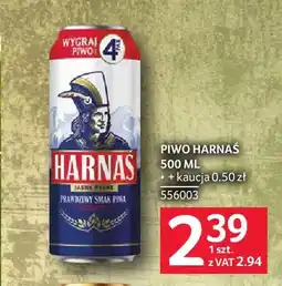Selgros Piwo Harnaś oferta