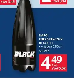 Selgros Napój energetyczny Black oferta