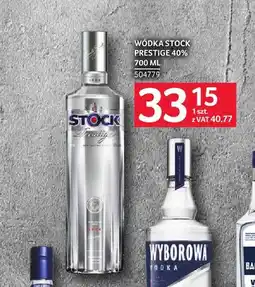 Selgros Wódka Stock Prestige 40% oferta