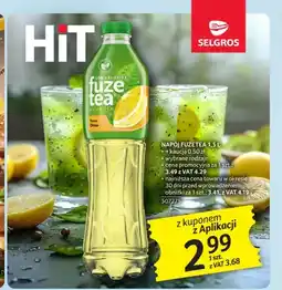 Selgros Napój Fuze Tea oferta