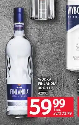 Selgros Wódka Finlandia 40% oferta