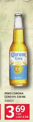 Selgros Piwo bezalkoholowe Corona Cero oferta