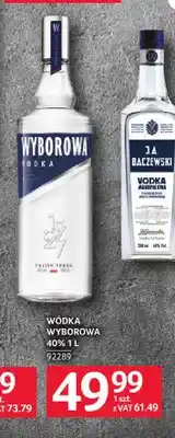 Selgros Wódka Wyborowa 40% oferta