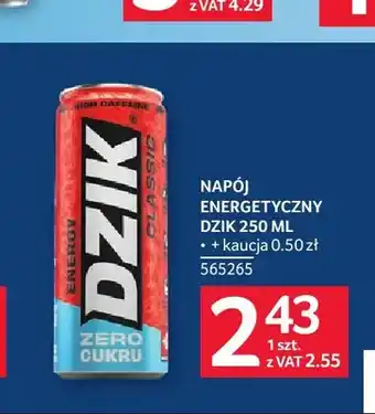 Napój energetyczny Dzik