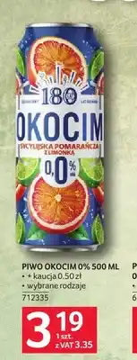 Selgros Piwo bezalkoholowe Okocim Sycylijska Pomarańcza z limonką oferta