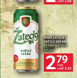 Selgros Piwo Žatecký Světlý Ležák oferta