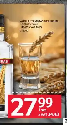 Selgros Wódka Stumbras 40% oferta