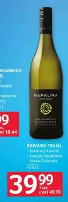 Selgros Wino białe Rapaura Springs oferta