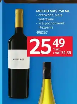 Selgros Wino czerwone Mucho Mas oferta