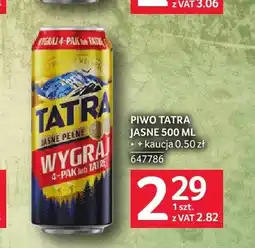 Selgros Piwo Tatra oferta
