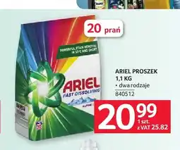 Selgros Proszek do prania Ariel Fast Dissolving oferta