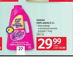 Selgros Odplamiacz Vanish Oxi Action oferta