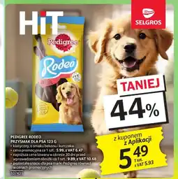 Selgros Przysmak dla psa Pedigree Rodeo oferta