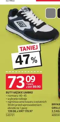 Selgros Buty męskie Umbro oferta