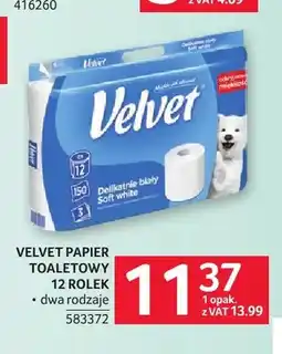 Selgros Papier toaletowy Velvet oferta