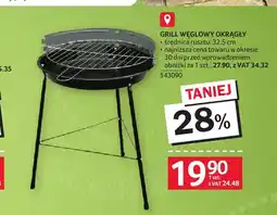 Selgros Grill węglowy okrągły oferta