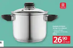 Selgros Garnek wysoki 16 cm/2,3 l Emilio oferta