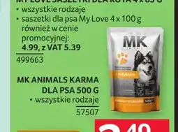 Selgros Karma dla psa MK Animals oferta