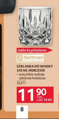 Selgros Szklanka do whisky Nachtmann Noblesse oferta