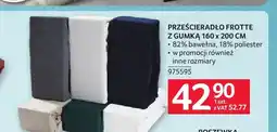 Selgros Prześcieradło frotte z gumką 160x200 cm oferta