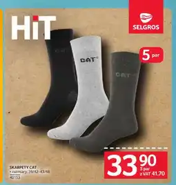 Selgros Skarpety CAT 5-pak oferta