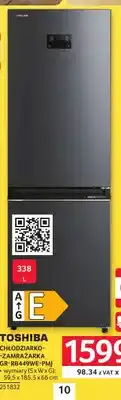 Selgros Chłodziarko-zamrażarka Toshiba oferta