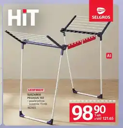 Selgros Suszarka Pegasus 150 Leifheit oferta