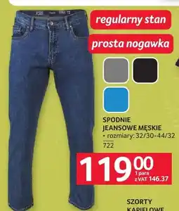 Selgros Spodnie jeansowe męskie oferta